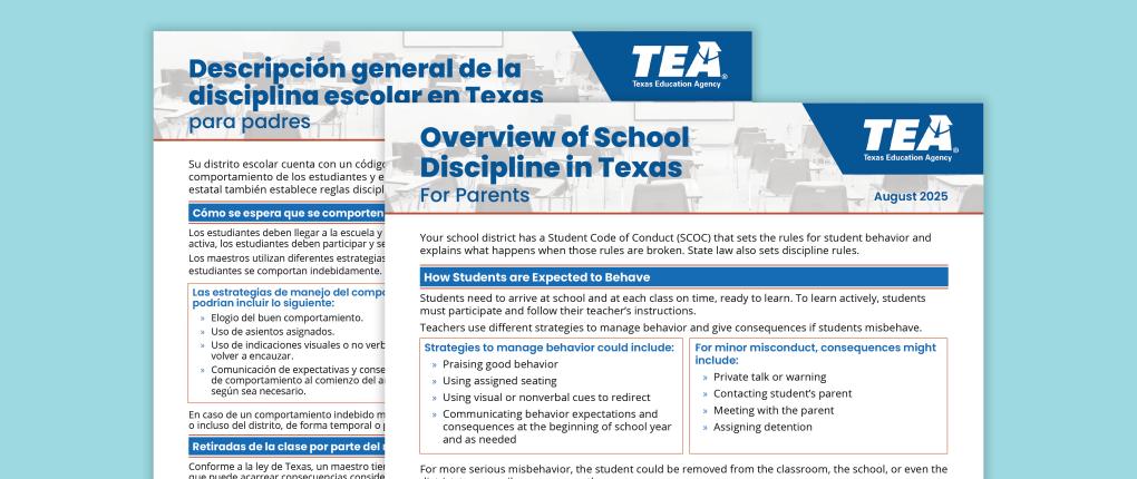 Overview of School Discipline in Texas
