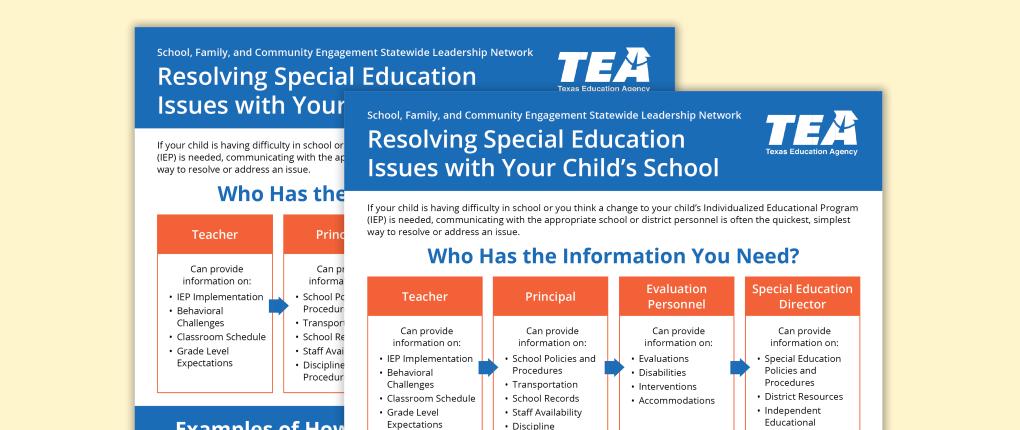 Resolving Special Education Issues with Your Child's School