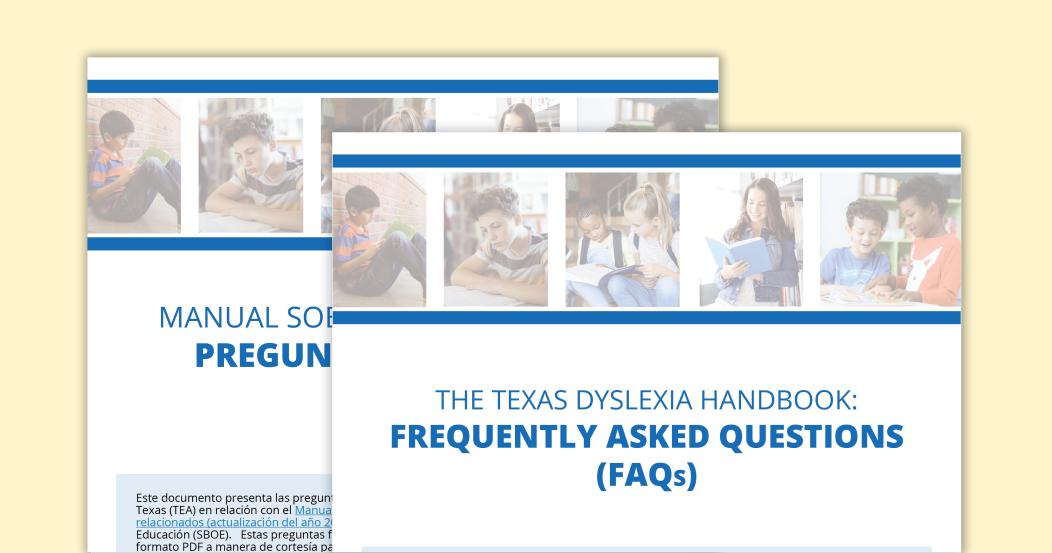 Dyslexia Frequently Asked Questions